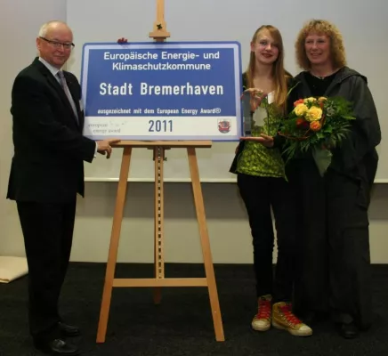 Bild: Internationale Auszeichnung für Bremerhaven - Klimastadt übernimmt Verantwortung für nachfolgende Generationen