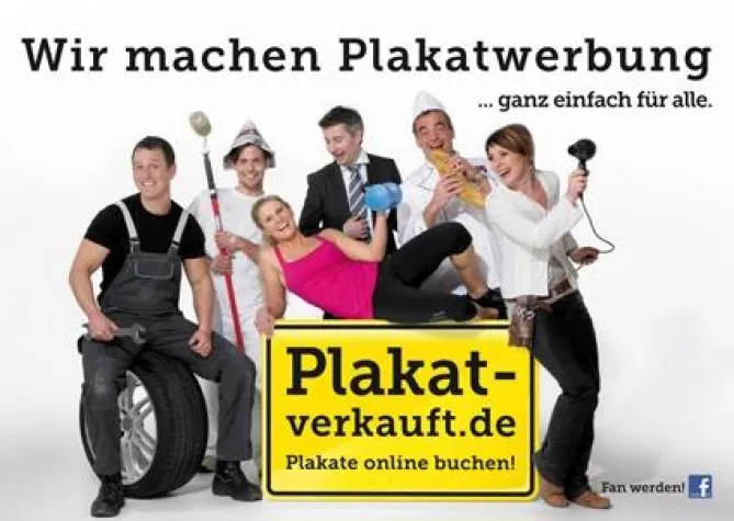 Bild: Mit wenigen Klicks zum eigenen Plakat