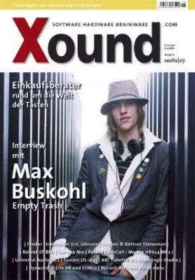 Bild: Musik-Fachmagazin Xound präsentiert Interview mit Max Buskohl