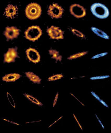 ALMA macht die turbulente Jugend junger Planetensysteme sichtbar Bild: ALMA macht die turbulente Jugend junger Planetensysteme sichtbar