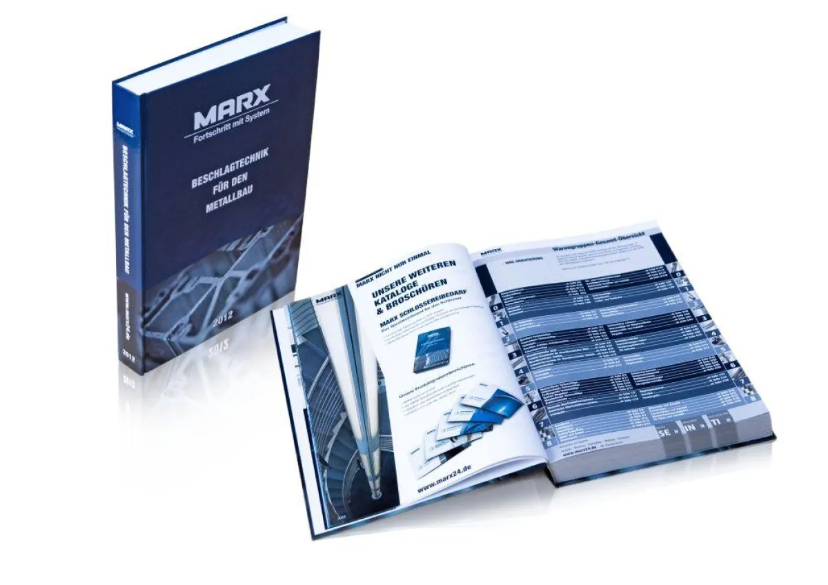 Der neue Katalog Beschlagtechnik der Wilhelm Marx GmbH + Co. KG für den Metallbau.