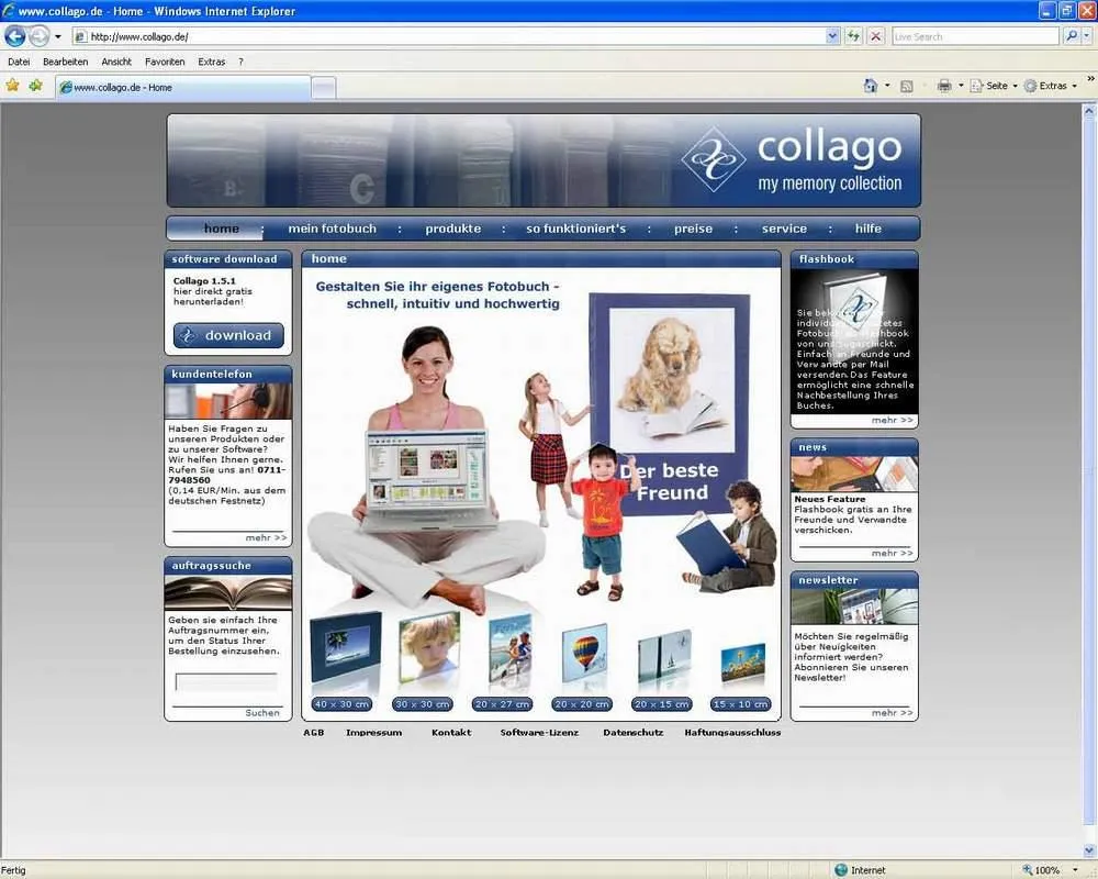 Neue Webseite www.collago.de