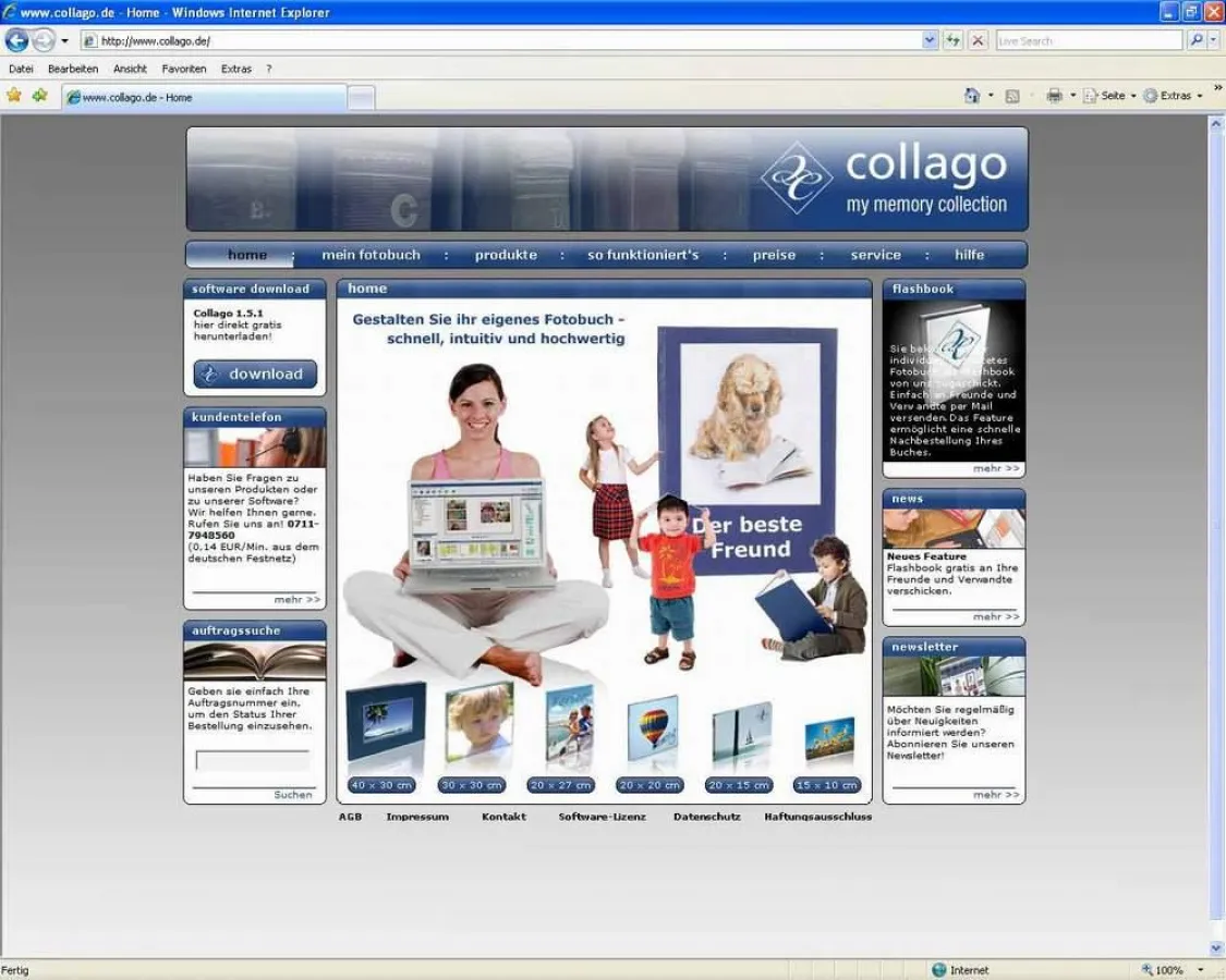 Neue Webseite www.collago.de
