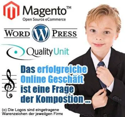 Bild: Kompakte Komposition. Existenzgründung mit geringem Risiko.