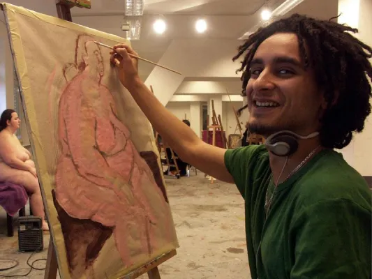 Bild: Infotag der Berliner Technischen Kunsthochschule (btk) am 15. 1. 2008, 16 Uhr