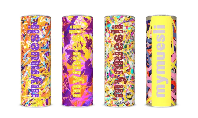 mymuesli x RPR ART bringen Kunst nach Hause: Mit kreativer, bunter Vielfalt positiv in den Tag Bild: mymuesli x RPR ART bringen Kunst nach Hause: Mit kreativer, bunter Vielfalt positiv in den Tag