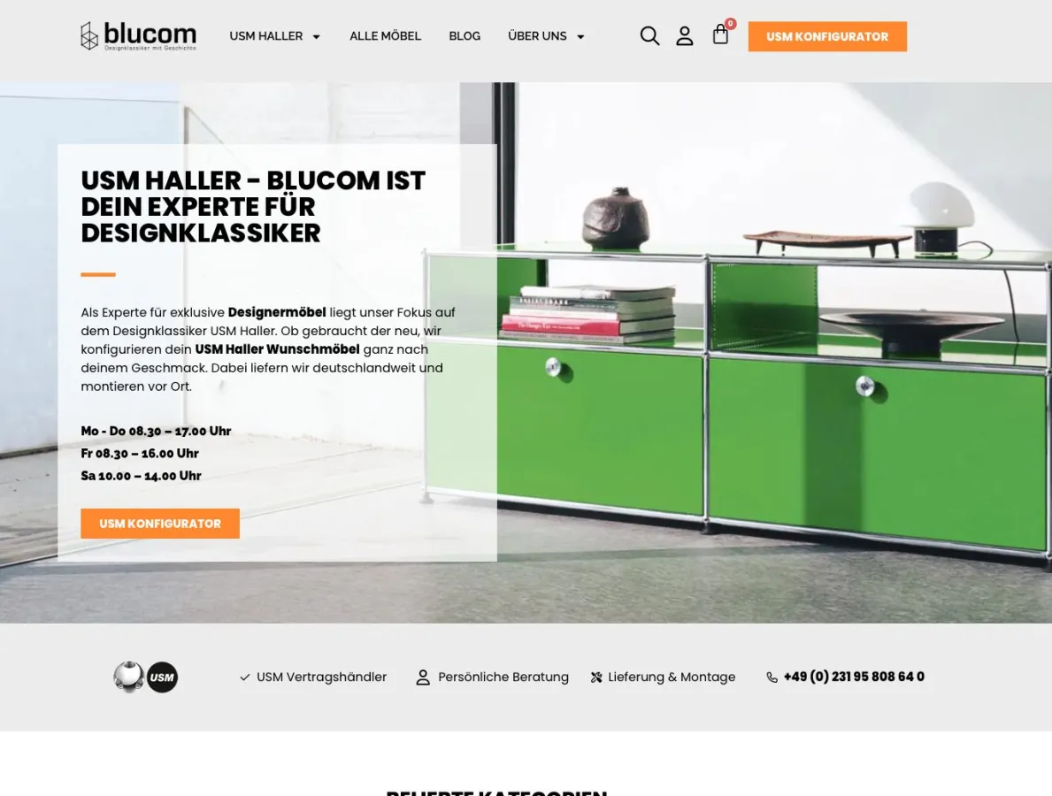 USM HALLER - BLUCOM DESIGNKLASSIKER GMBH (© BLUCOM DESIGNKLASSIKER GMBH)