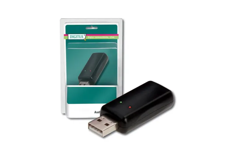 Kurz und bündig - USB Audio Adapter von DIGITUS® Bild: Kurz und bündig - USB Audio Adapter von DIGITUS®