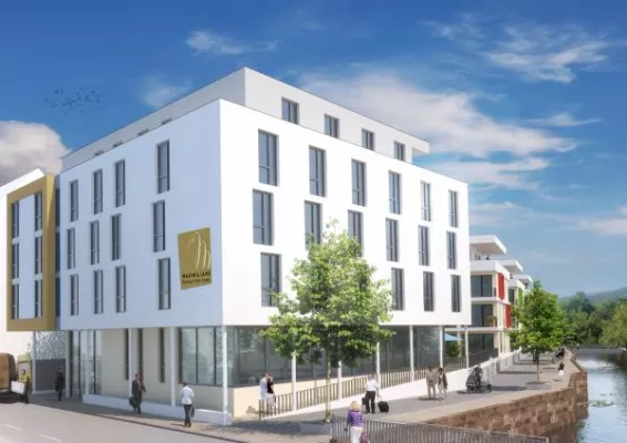 Bild: Eröffnung des Landauer Boutique-Hotels „Maximilians“ / Meilenstein für neues Wohnviertel Queich Quattro