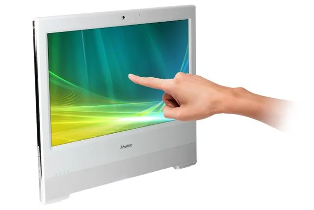 Bild: All-in-One-PC von Shuttle - X 5000TA mit Touchscreen und energieeffizientem Intel Atom Dual-Core-Prozessor