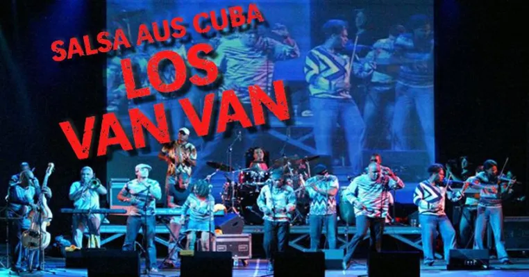 Bild: Salsa-Legende Los Van Van aus Cuba – live on tour 2008: Elektrisierende Klänge und hinreißende Tanzshow