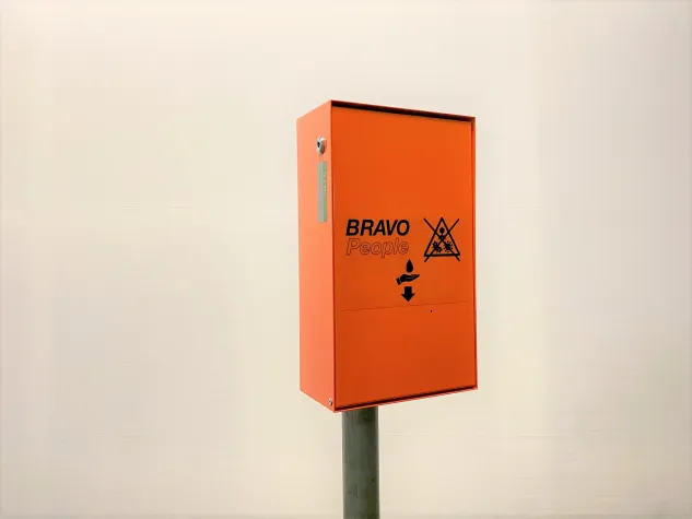 Bild: GTSM Magglingen lanciert Desinfektions-Mittel Dispenser für öffentlichen Bereich