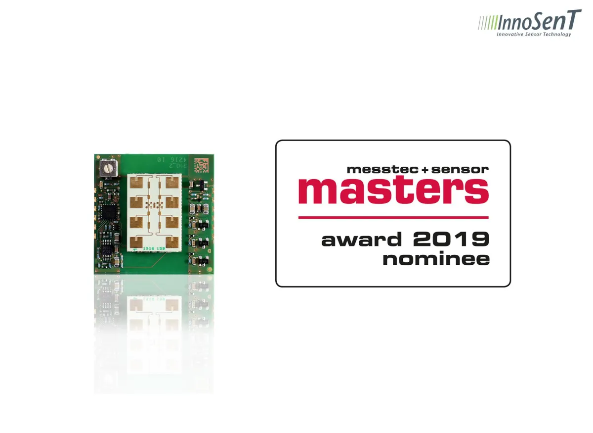 Das Radarsystem INS ist für den messtec + sensor masters award 2019 nominiert. © InnoSenT GmbH