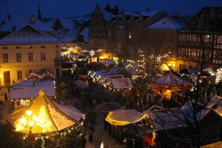 Bild: Große Nikolaus-Wette im oberfränkischen Kronach