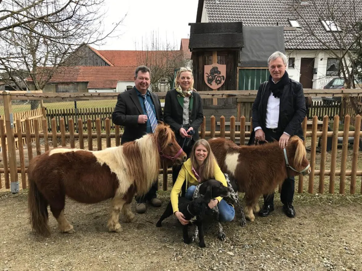 Reittherapie im Bodelschwingh-Haus dank einer Spende.