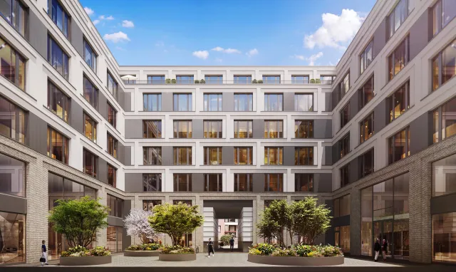 Bild: ZIEGERT übernimmt exklusiv den Vertrieb für das Neubauprojekt 3 Höfe in Berlin-Tiergarten