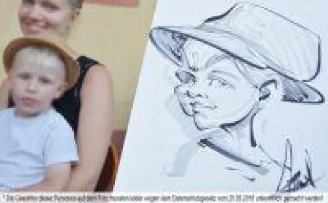 Schnellzeichner David Müller Bild: Schnellzeichner David Müller