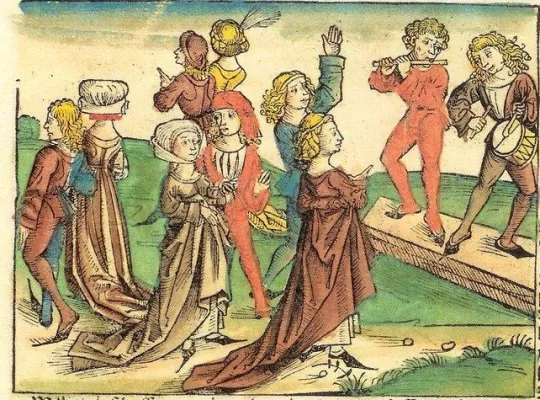 Bild: Zehn Jahre Workshop Alte Musik und Historischen Tanz mit dem Ensemble Oni Wytars auf BURG FÜRSTENECK