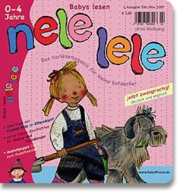 Bild: Nele lele, die Kinderzeitschrift für die Kleinsten jetzt auch in Englisch