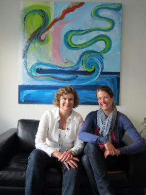 Bild: Vernissage "Lebensfluss" im Businesscenter "Mein Arbeits(t)raum"