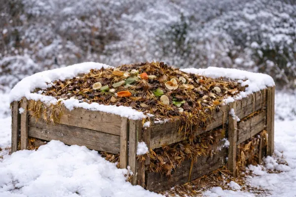 Kompost im Winter aktiv halten - praktische Tricks von Norbert Seeger Bild: Kompost im Winter aktiv halten - praktische Tricks von Norbert Seeger