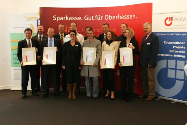 Bild: Initiative Nachhaltige Wirtschaft Oberhessen vergibt den ersten Förderpreis