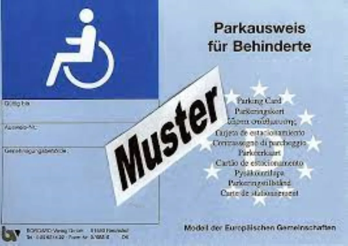 blauer Behindertenparkausweis (© © Bild https://www.vdk.de CC )