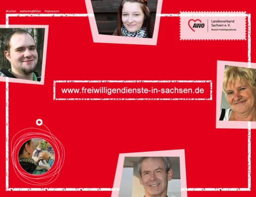 Bild: Freiwillig engagiert - AWO in Sachsen startet neuen Internetauftritt zu den Freiwilligendiensten