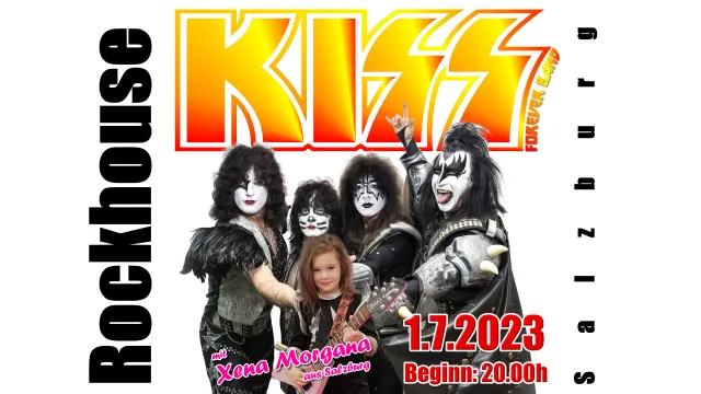 Bild: Salzburg bereitet sich auf ein legendäres Rockkonzert vor - Xena Morgana tritt mit der KISS Forever Band auf