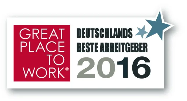 Ausgezeichnet: Deutschlands Beste Arbeitgeber 2016 gekürt Bild: Ausgezeichnet: Deutschlands Beste Arbeitgeber 2016 gekürt