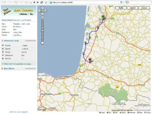 Bild: Track le Tour de France Live