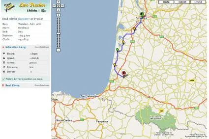 Bild: Track le Tour de France Live