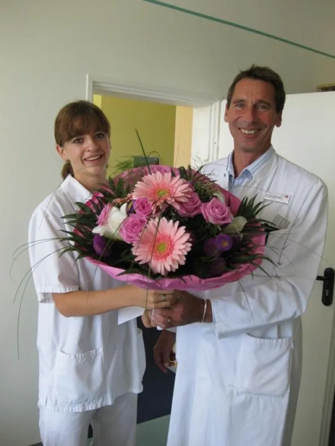 v.l. Michaela Kummer, Dr. Stephan Schill