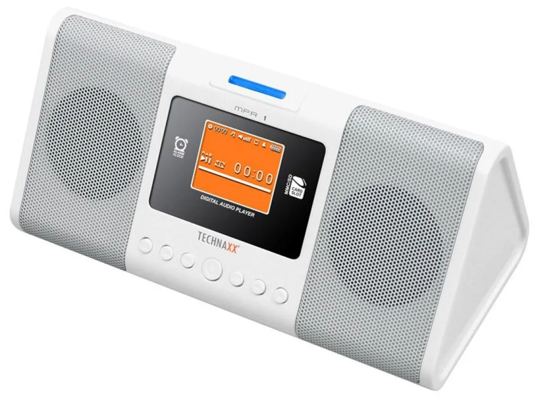 Technaxx MPR1 - Radiowecker mit digitalem Bilderrahmen und MP3-Player