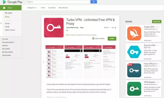 Bild: Doctor Web Analysten entdecken Trojaner in gefälschter VPN Client-App
