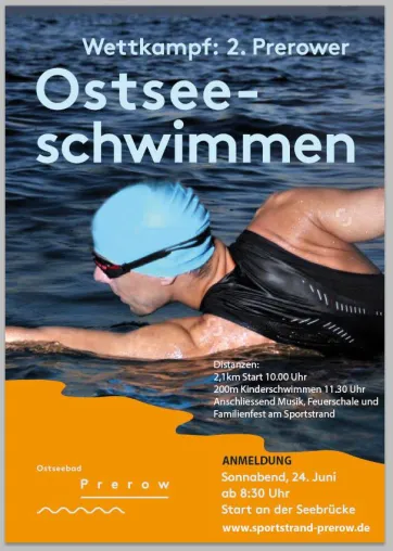 Bild: 2. Darsser Ostseeschwimmen über 2,1km