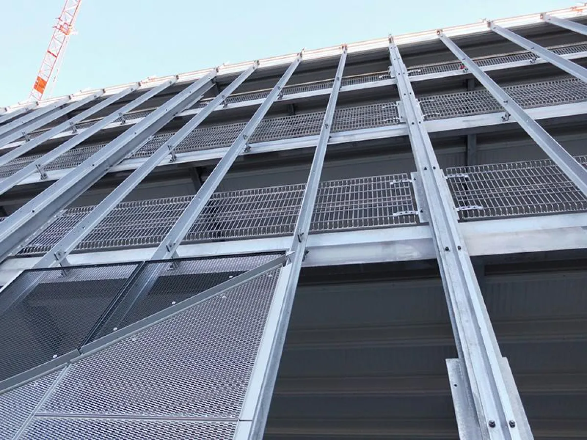 Neubau Parkhaus West im CITTI-Park Lübeck