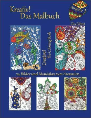 Bild: Mit dem neuen Malbuch für Erwachsene „Kreativ! Das Malbuch“ kreativ entspannen