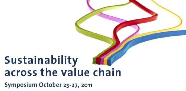 Symposium Sustainability Across the Value Chain Bild: Symposium Sustainability Across the Value Chain
