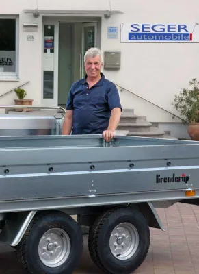 Seger Automobile jetzt auch autorisierter Brenderup-Fachhändler Bild: Seger Automobile jetzt auch autorisierter Brenderup-Fachhändler