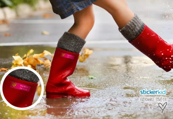 Bild: Dank Namensetiketten geht bei der Übernachtungs-Party nichts verloren