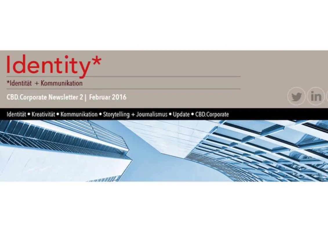 Identity* Newsletter von CBD.Corporate