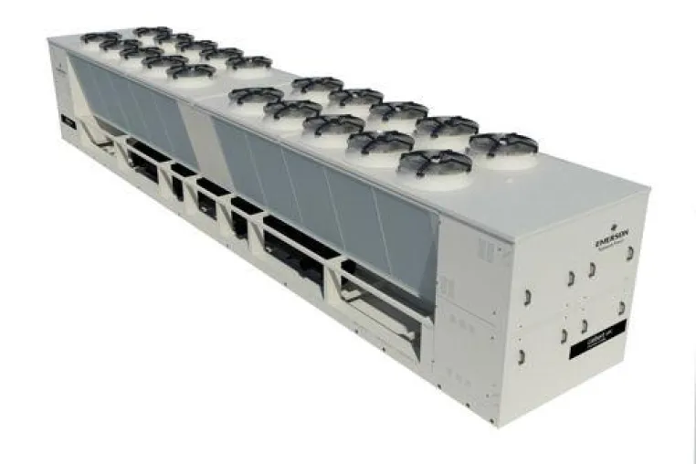 Bild: Emerson Network Power stellt die neue Freecooling-Serie Liebert HPC-L vor