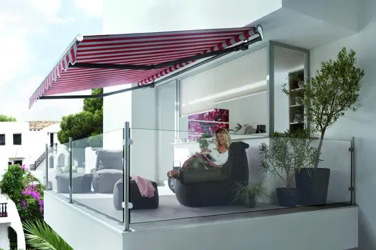 Bild: Gut gebaut - Variable Terrassenmarkise von markilux mit Chic
