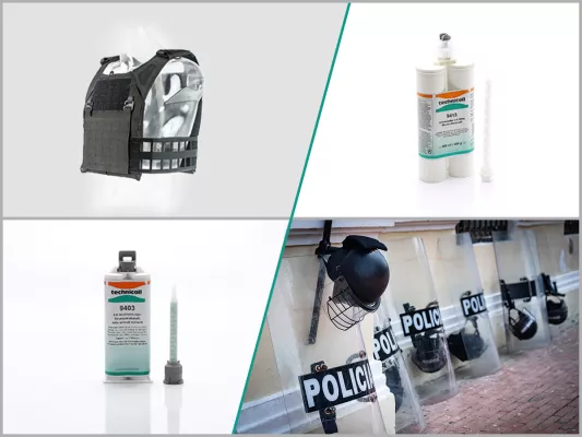 Bild: Spezial-Klebstoffe für Schutzausrüstung und Arbeitssicherheit: Kleben fürs Überleben 