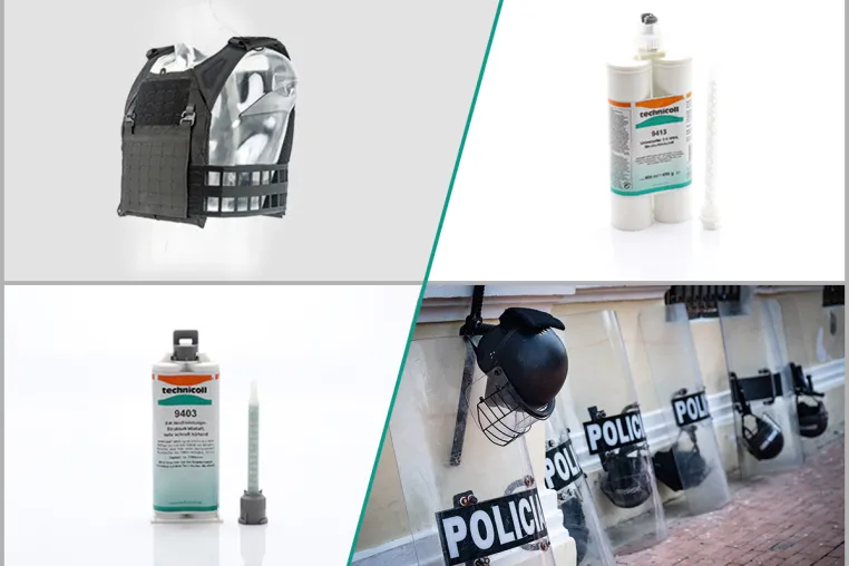 Spezial-Klebstoffe für Schutzausrüstung und Arbeitssicherheit: Kleben fürs Überleben Bild: Spezial-Klebstoffe für Schutzausrüstung und Arbeitssicherheit: Kleben fürs Überleben