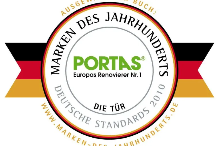 Marke des Jahrhunderts: Wer an Türen denkt, denkt an PORTAS Bild: Marke des Jahrhunderts: Wer an Türen denkt, denkt an PORTAS