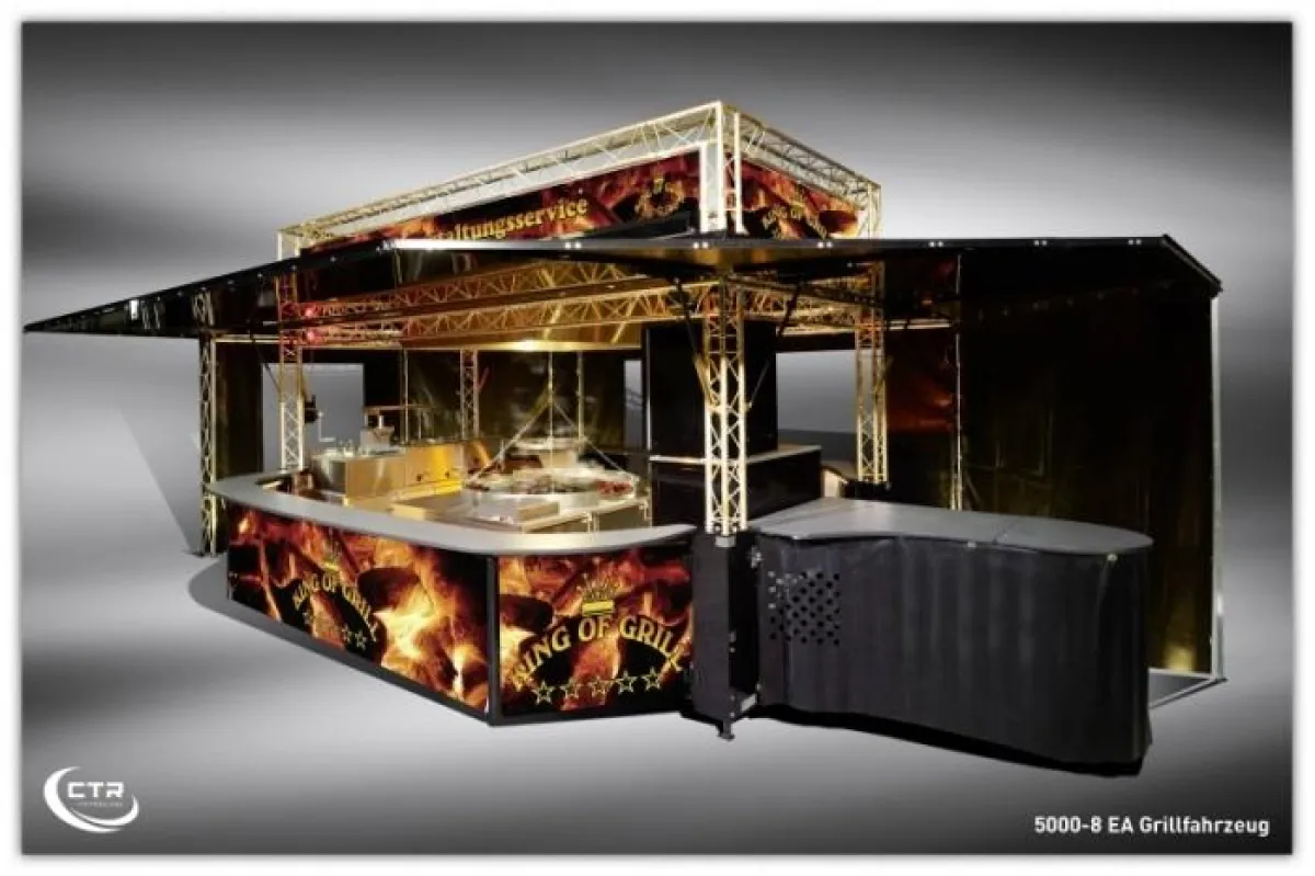 Sind auf immer mehr privaten Veranstaltungen zu sehen: Mobile Grilleinheiten von CTR