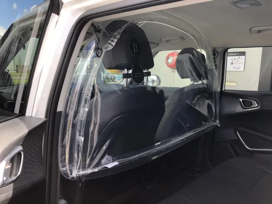 Bild: Buitink Technology entwickelt Coronaschutz für Fahrzeugkabinen