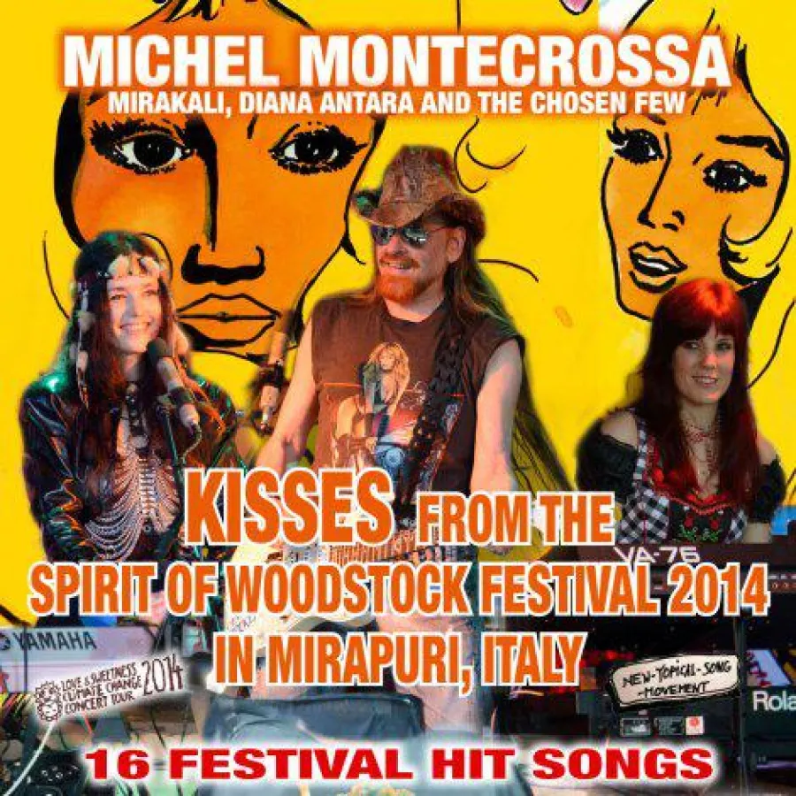 Michel Montecrossa - 'Kisses from the Spirit of Woodstock Festival 2014 In Mirapuri, Italy'